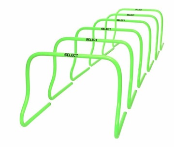 Płotki piłkarskie treningowe 30 cm SELECT zestaw 6 szt.