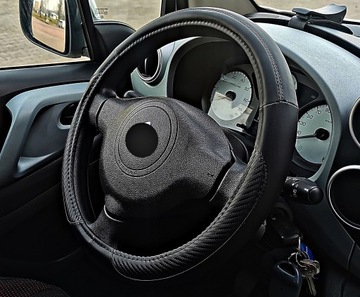 Pokrowiec na kierownice Opel Astra G H J K Corsa Meriva Mokka skóra karbon