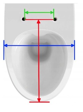 Универсальное жесткое сиденье для унитаза с плавным закрыванием.
