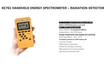 Dozymetry i spektrometry promieniowania gamma MEASALL KC761
