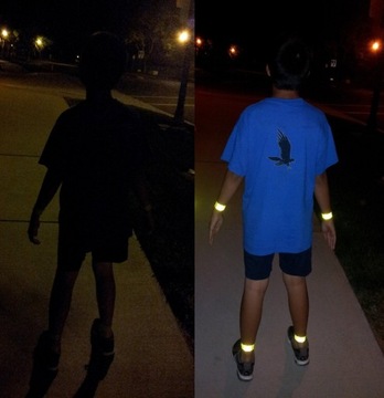 Светоотражающая предупредительная светоотражающая лента для велосипеда