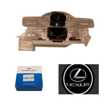 PROJEKTOR LED DRZWI LEXUS RX GS LX 2x komplet