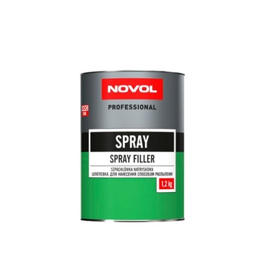 NOVOL Szpachlówka natryskowa SPRAY 1,2kg