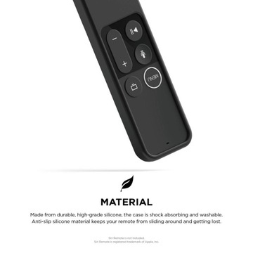 Чехол Elago R2 Slim для Apple TV Siri Remote 1-го поколения, черный