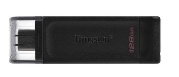 ФЛЕНКЕРНАЯ ПАМЯТЬ KINGSTON DT70 USB-C 3.2 128 ГБ