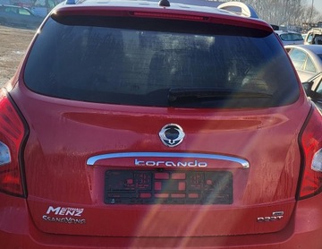SSANGYONG KORANDO III 16R VÍKO KUFRU ZADNÍ HOLÁ Z SKLO (OKNO) RAM