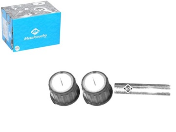 КОМПЛЕКТ ПРУЖИННЫХ ВТУЛОК 2 ШТ. + ВТУЛКА 06- METALCAUCHO