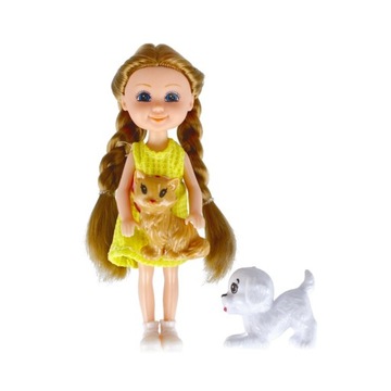 LODZIARNIA ZABAWKA z małą LALKĄ 15 cm z akcesoriami MEGA CREATIVE lalki