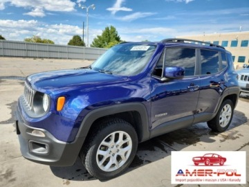 Jeep Renegade 2017 Jeep Renegade 2017r., Latitude, 2.4L, od ubezpieczalni 2.4 Benzyna 182KM