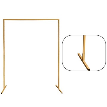 Metal Square Balloon Birthday Party Arch Stand