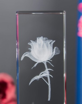 3D КРИСТАЛЛ # Цветочный подарок любви # Рождество