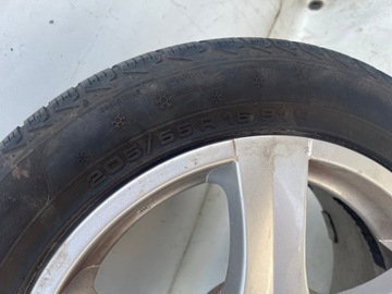 AUDI A3 5X112 KOLA ZIMNÍ ALU RÁFKY 16" PNEUMATIKY 205/55 R16