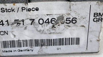 BMW 1 E81 PANT DVEŘE PRAVÝ 7046056