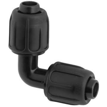 KOLANO KOLANKO SKRĘCANE QJ DO WĘŻA RURA MONTAŻOWA LINIA KROPLUJĄCA 16X16MM