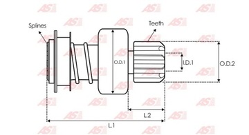 BENDIKS STARTÉR AS-PL SD5108