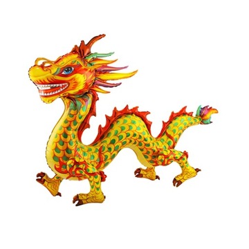 Китайский новогодний воздушный шар для детей и взрослых 3D Китайский дракон