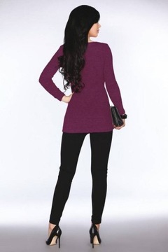 MERRIBEL TUNIKA CG018 MAROON (L) BORDOWY