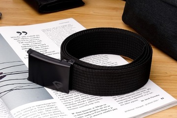 GRACIO Jednokolorowy Męski Pasek PARCIANY Krótki