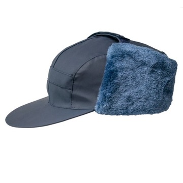 Czapka zimowa ART.MAS USZANKA lux rozmiar 58 navy blue niebieska