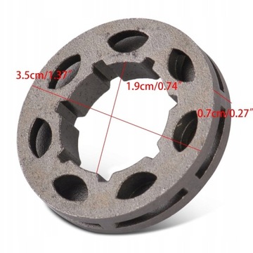 ЗВЕЗДОЧКА ПЛАВАЮЩЕГО КОЛЕСА 3/8 7 БЕНЗИНОВОЕ ПИЛЬНОЕ КОЛЕСО
