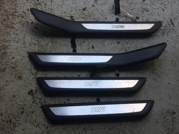 BMW F01 F02 osłona listwy progu podświetlane