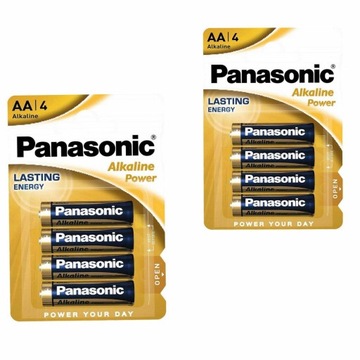 Bateria alkaliczna Panasonic AA (R6) 4 szt blister x 2