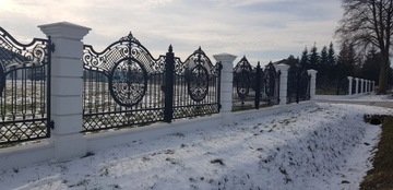 ЗАБОРЫ УСАДЬБЫ, СТОЛБЫ, ПРОЛЕТЫ, МЕТАЛЛ/HDS