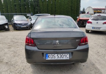Peugeot 301 Sedan Facelifting 1.6 VTi 115KM 2018 Peugeot 301 2018r. SALON POLSKA, 1.6 Benzyna. Uszkodzony lewy bok. Jezdzi., zdjęcie 18
