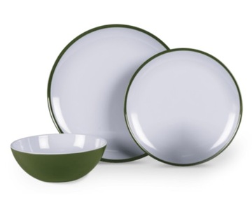 Zestaw obiadowy KAMPA Fern Green 12szt 4 osoby