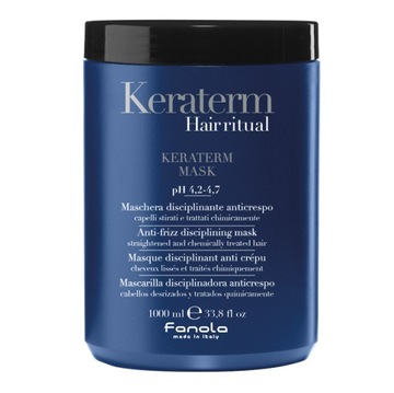 FANOLA KERATERM MASKA PO KERATYNOWYM PROSTOWANIU MOCNE WYGŁADZENIE