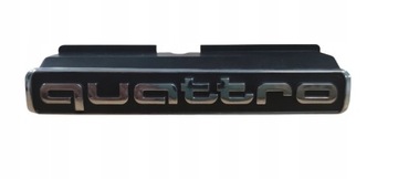 AUDI NAPIS QUATTRO LOGO EMBLEMAT ZNACZEK NOWY