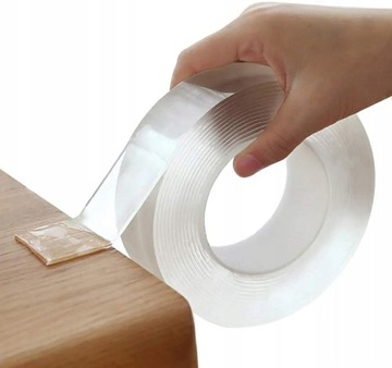 ЛЕНТА МНОГОРАЗОВАЯ ДВУХСТОРОННЯЯ МОНТАЖНАЯ НАНО ТЯЖЕЛАЯ 2м х 2см х 1мм