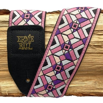 Ernie Ball Kaleidoscope Pink pasek do gitary