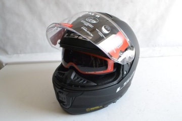 Шлем LS2 FF808 STREAM II 2 матовый черный L интеграл