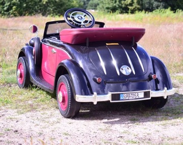 ORYGINALNE AUDI HORCH DLA DZIECKA I DLA RODZICA DO 100 KG, 2X200 W, 24 V/JE