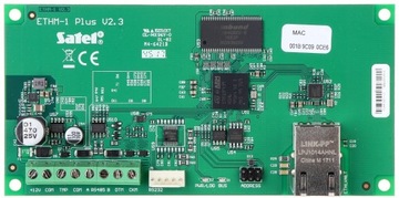 МОДУЛЬ ETHERNET ETHM-1 PLUS SATEL INTEGRA VERSA TCP