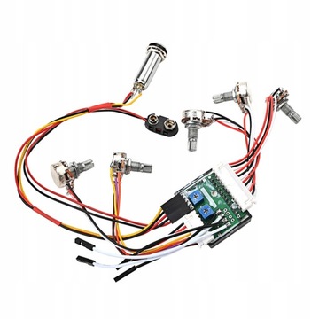 1 zestaw Gitara elektryczna korektor