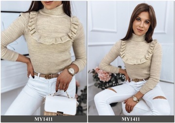 ЖЕНСКИЙ ДЖЕМПЕР ДЛЯ ГОЛЬФА В РЕБИНКУ ЦВЕТА ox127 UNI