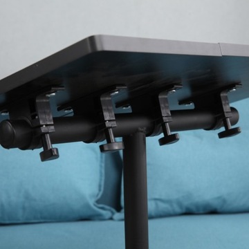 СТОЛ ДЛЯ НОУТБУКА НА КОЛЕСАХ, РЕГУЛИРУЕМЫЙ СТОЛ ДЛЯ НОУТБУКА 58-90 СМ