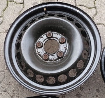 4× DISK OCELOVÝ MERCEDES-BENZ OE 6.0" X 15" 5X112 ET 44