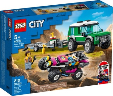LEGO City 60288 Transporter łazika wyścigowego