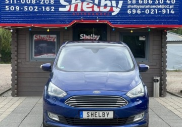 Ford C-MAX II Grand C-MAX Facelifting 2.0 TDCi 150KM 2016 Ford C-MAX 2.0TDCI 150KM Xenon Led Navi Klima Panorama Pol Skora OPLACONY, zdjęcie 18