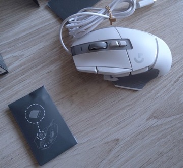 Mysz przewodowa Logitech G502 X USB Gamingowa biała