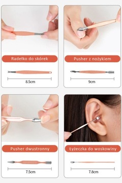 Набор ногтей для маникюра и педикюра в футляре «Роза»