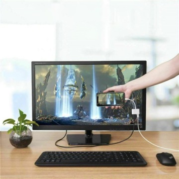 КАБЕЛЬ-АДАПТЕР LIGHTNING РАЗЪЕМ HDMI ДЛЯ iPad iPhone FULL HD 1080 60 Гц