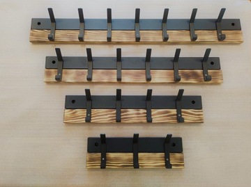 Промышленная настенная вешалка Loft Hardway 60 см.