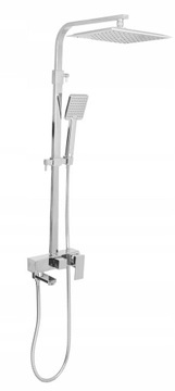 OUTLET Panel prysznicowy Yoka CUBE srebrny