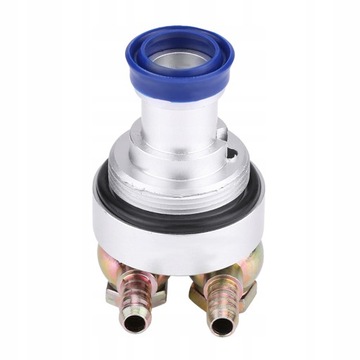Adapter chłodnicy oleju motocyklowego do silnika