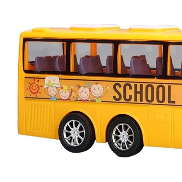 Mini Bus Model Samochodu Zabawki Wysoka Symulacja