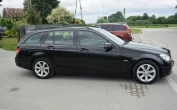 Mercedes Klasa C W204 Kombi T204 1.6 180 K BlueEFFICIENCY 156KM 2009 Mercedes-Benz Klasa C 1.6B Kompresor Automat PDC Tempomat 2 KPL KOL Sprowa, zdjęcie 12